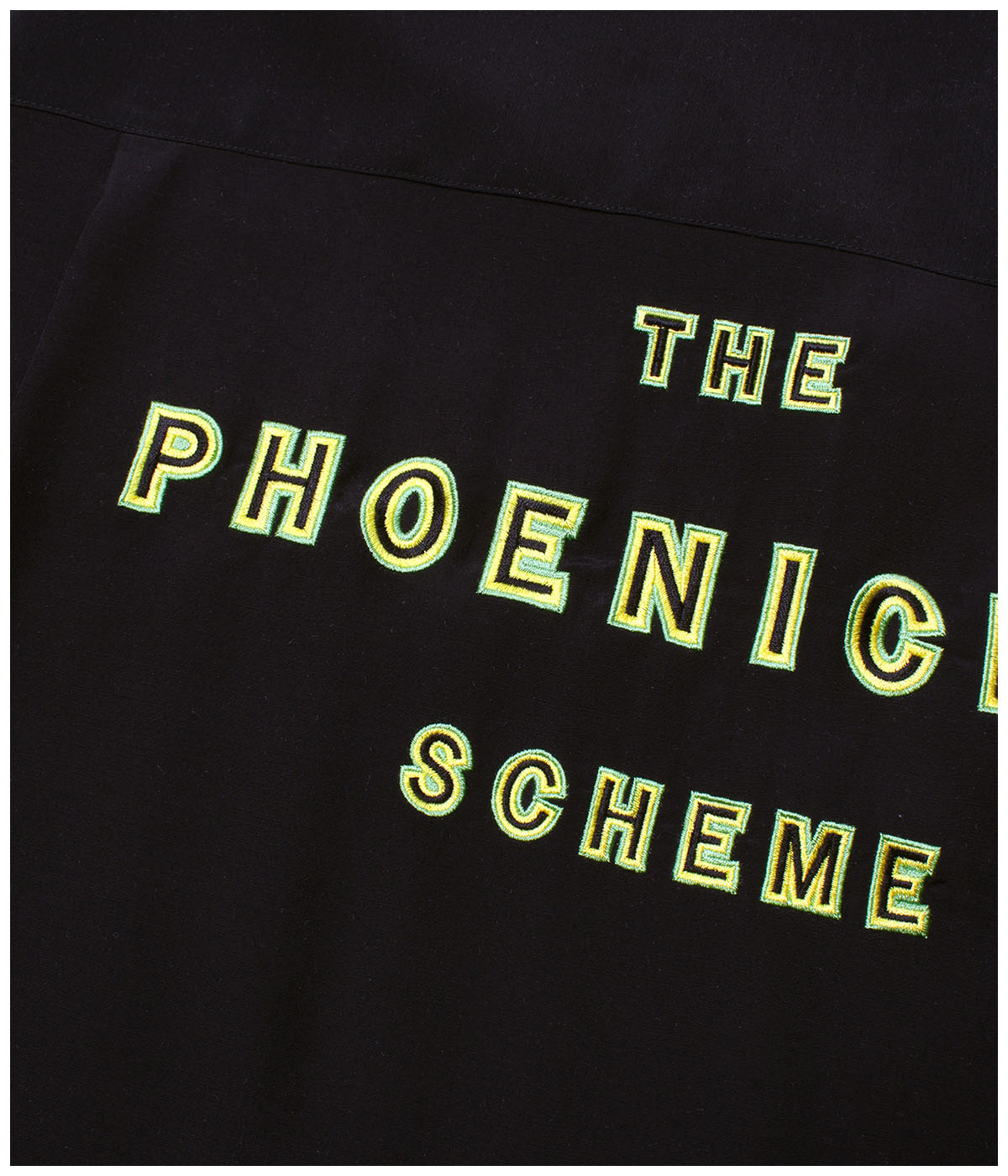 THE PHOENICIAN SCHEME / HAWAIIAN SHIRT (TYPE-1)【BLACK】