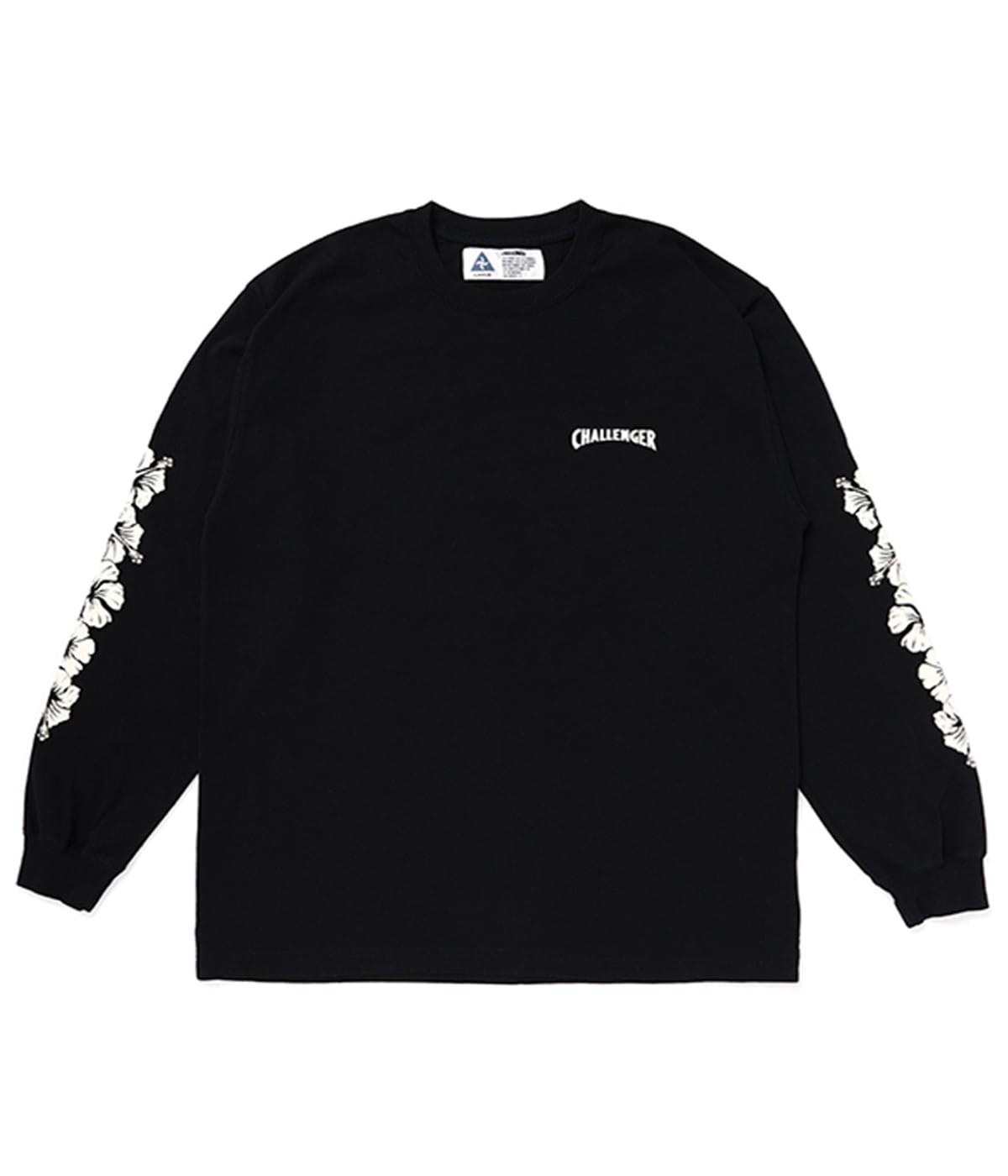 L/S HIBISCUS TEE【BLACK】｜CHALLENGER｜MELTING POT（正規取扱店・通販）