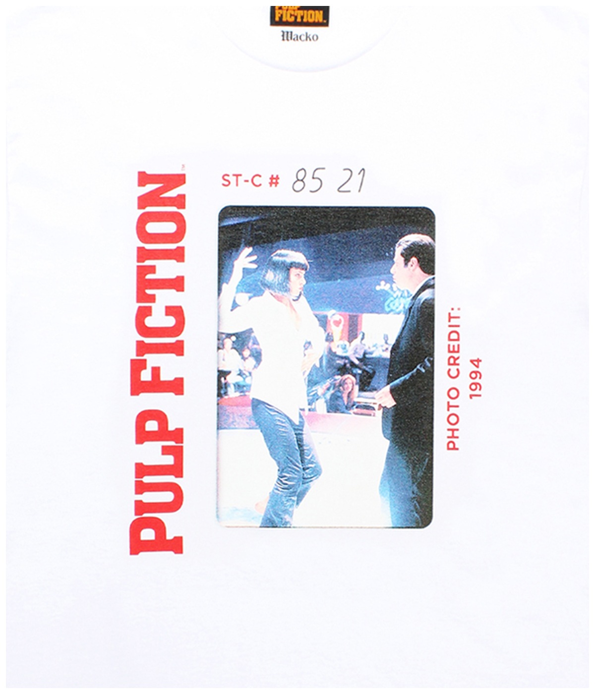 WACKO MARIA/PULP FICTION / T-SHIRT（BLACK）［プリントT-24