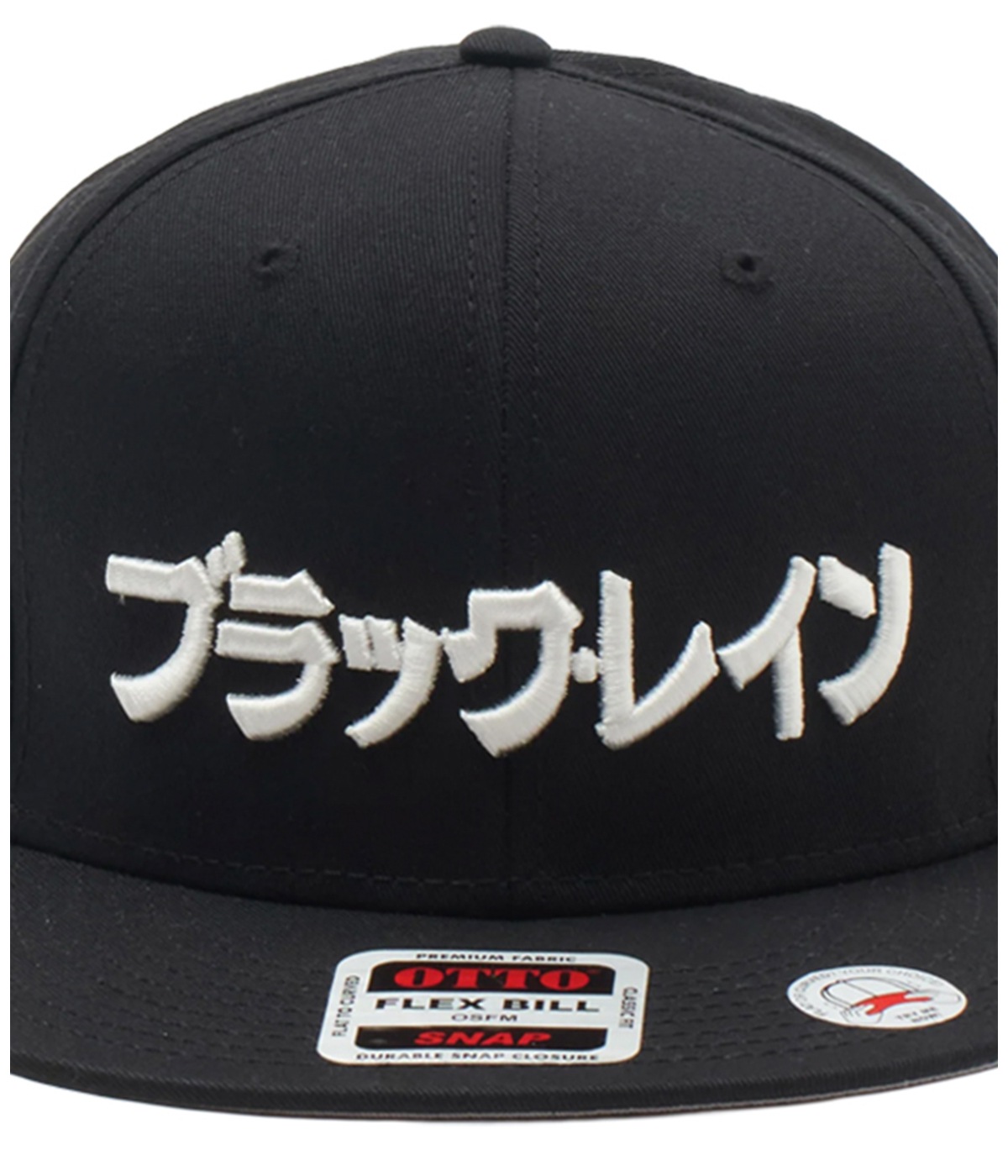 『Black Rain』ブラックレイン LOGO CAP【BLACK】