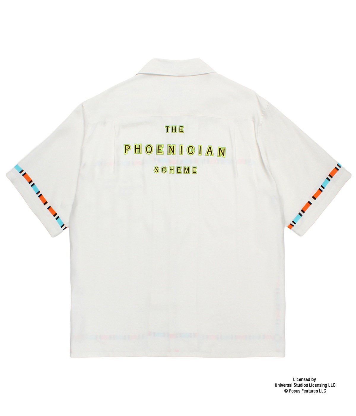 THE PHOENICIAN SCHEME / HAWAIIAN SHIRT (TYPE-1)【WHITE】｜WACKO