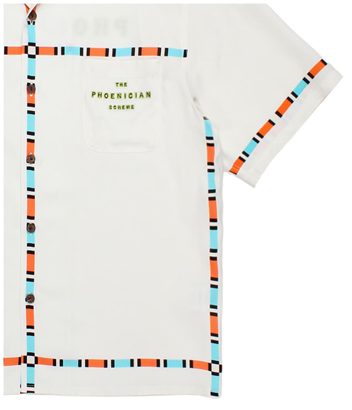 THE PHOENICIAN SCHEME / HAWAIIAN SHIRT (TYPE-1)【WHITE】｜WACKO