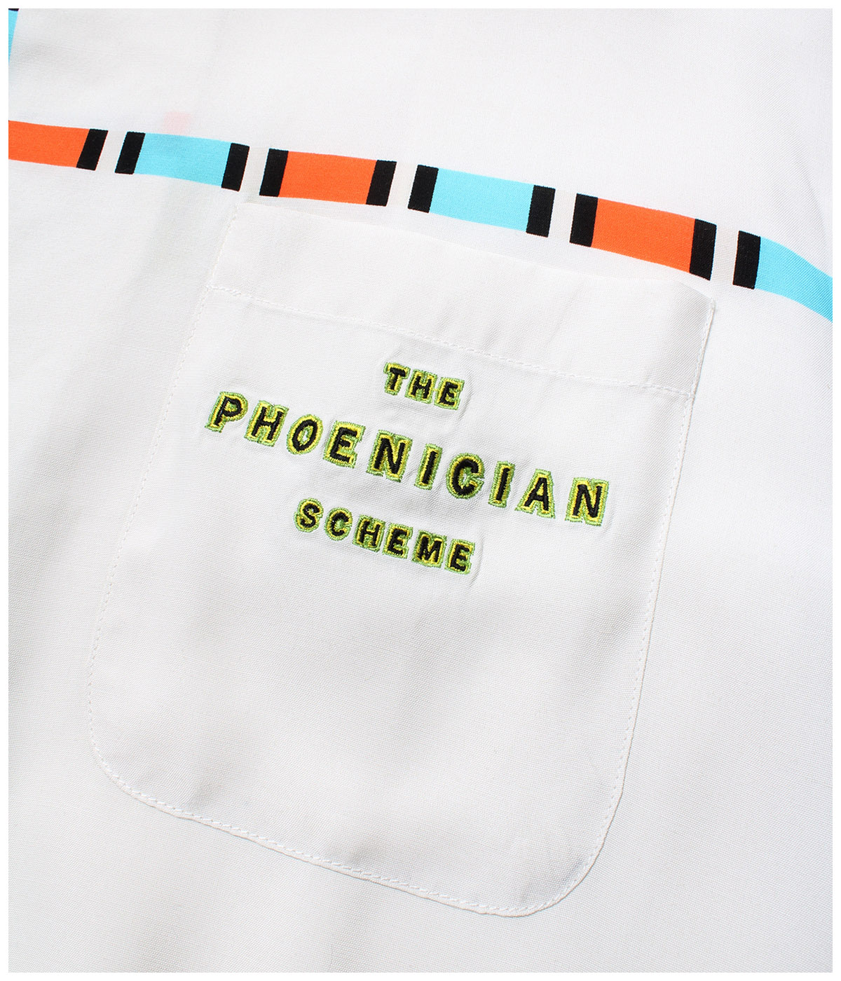 THE PHOENICIAN SCHEME / HAWAIIAN SHIRT (TYPE-1)【WHITE】｜WACKO