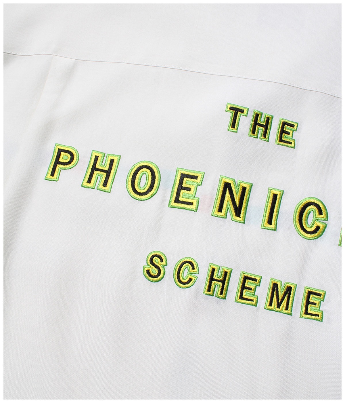 THE PHOENICIAN SCHEME / HAWAIIAN SHIRT (TYPE-1)【WHITE】｜WACKO