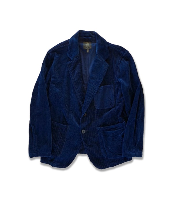 INDIGO MIXCORDYROY JACKET 3Piece SET