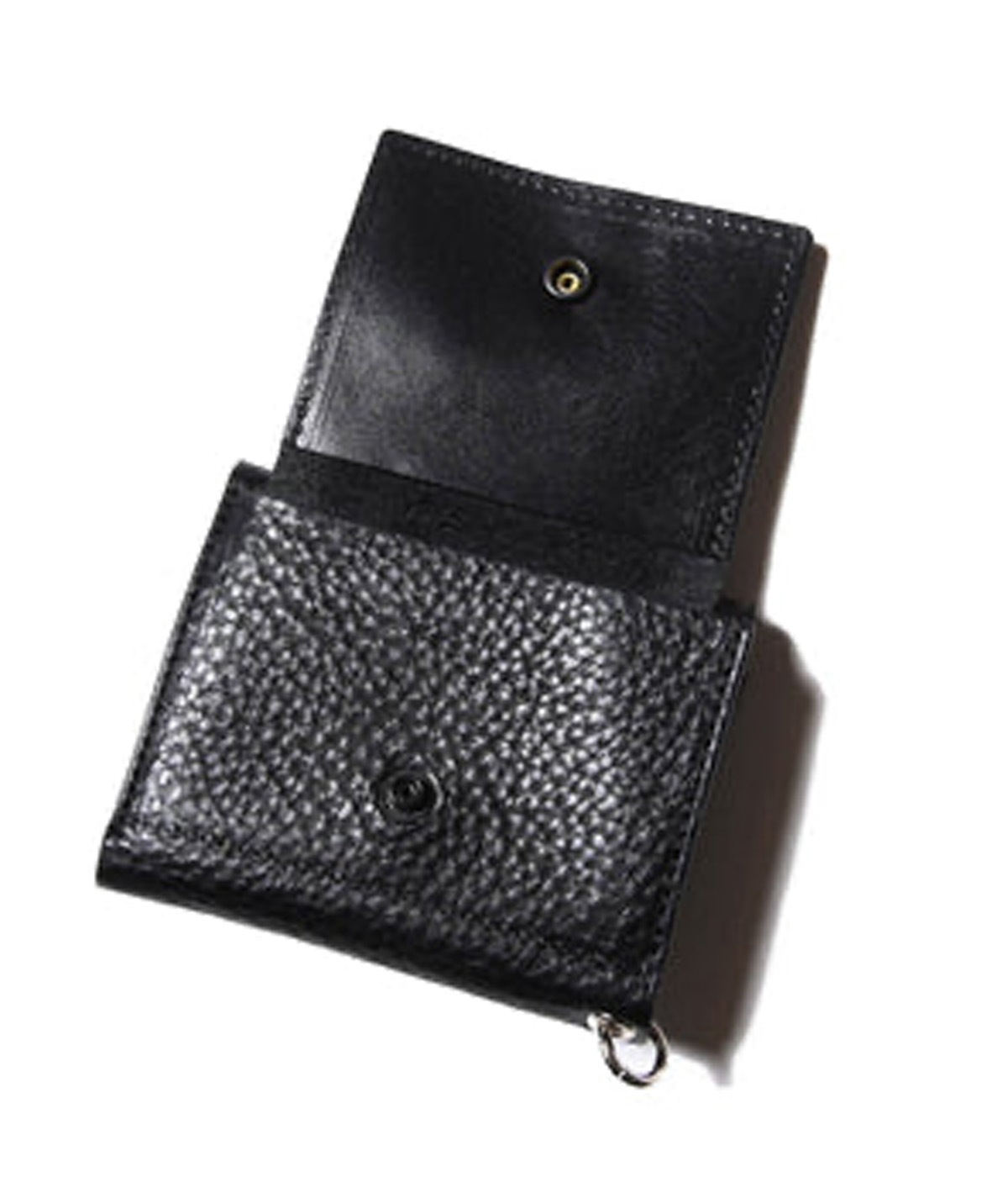 STUDS LEATHER MULTI WALLET【BLACK】｜CALEE｜MELTING POT（正規取扱