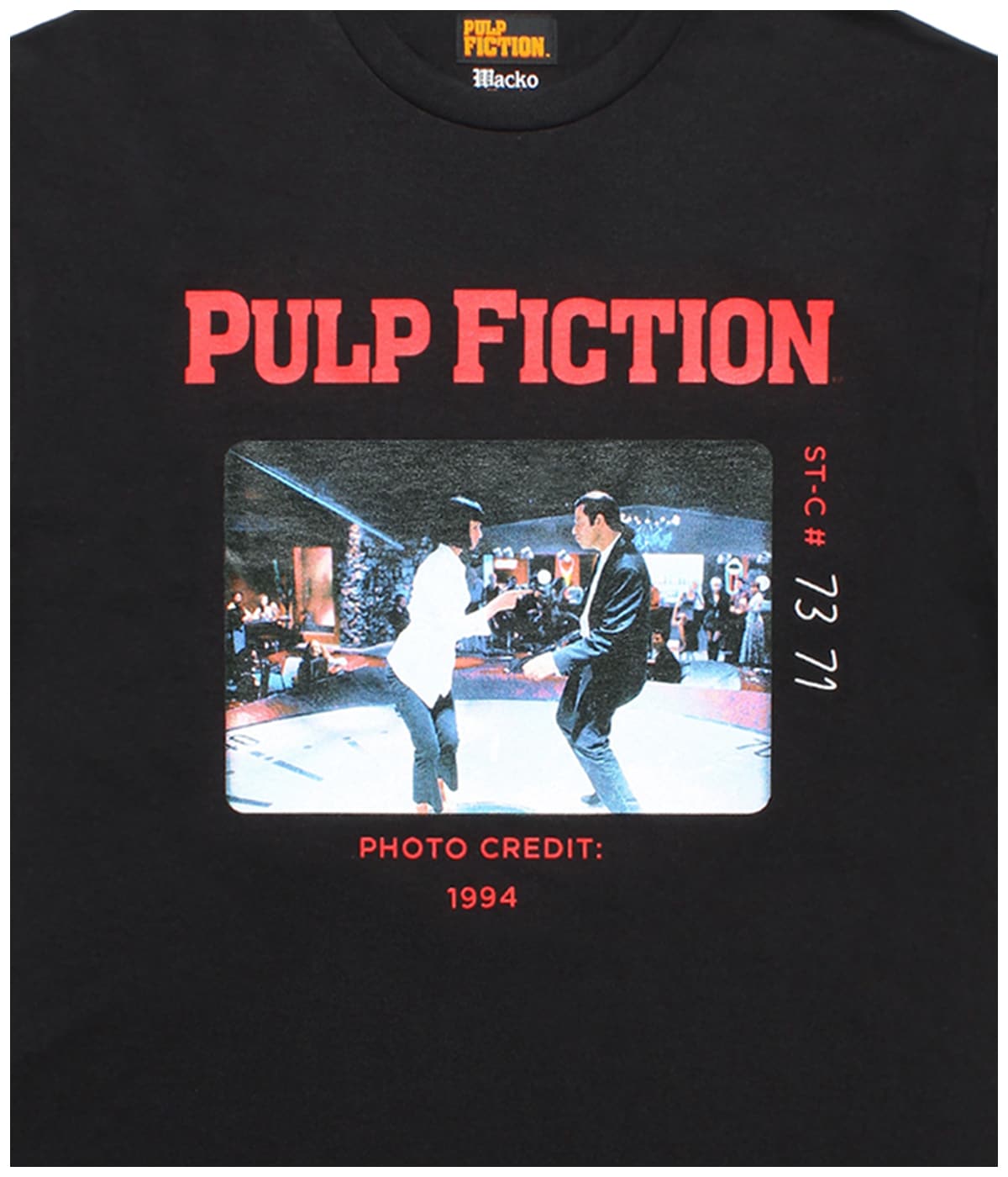 トップス L WACKO MARIA PULP FICTION T-SHIRT Black L WACKO MARIA PULP FICTION T-SHIRT Black - メルカリ