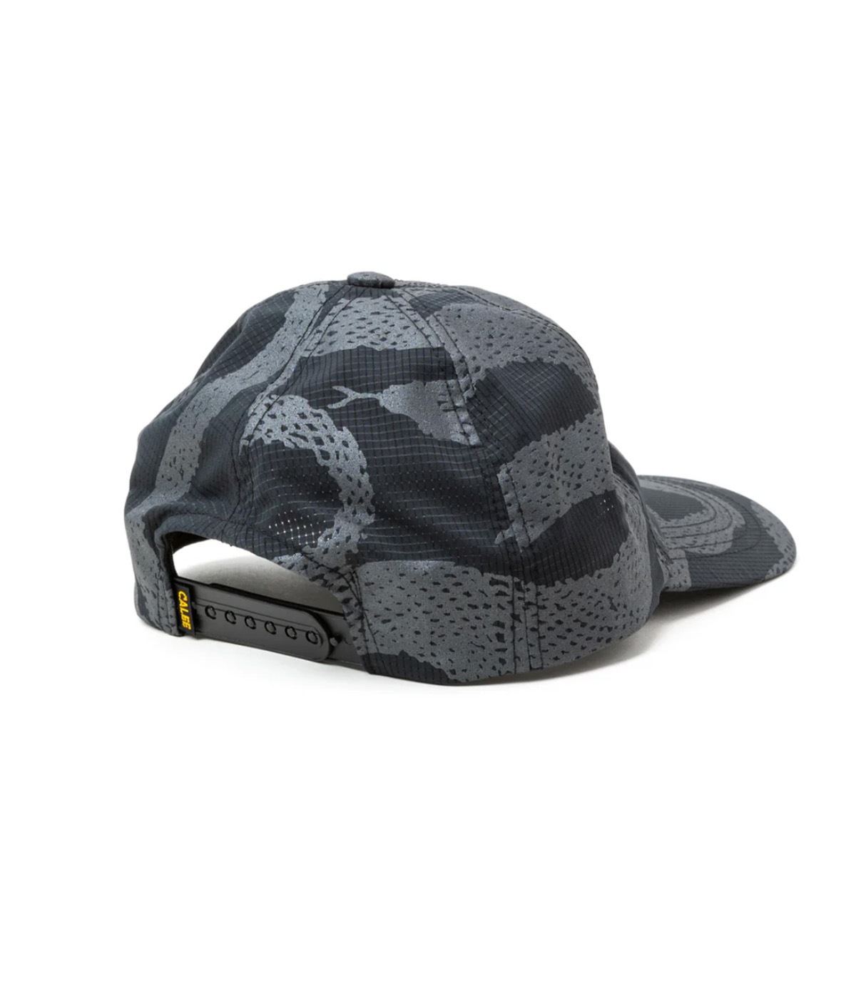 DOTAIR®︎ SNAKE PATTERN SOLID CAP -REFLECTOR-【BLACK】