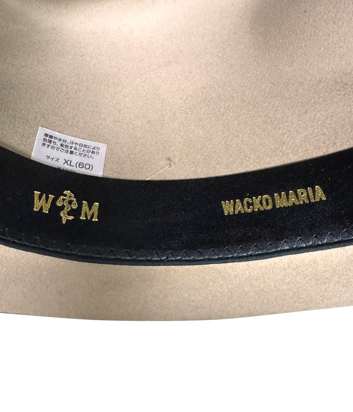 HAT-01-JOHNNY-BEAVER【BEIGE】｜WACKO MARIA｜MELTING POT（正規取扱