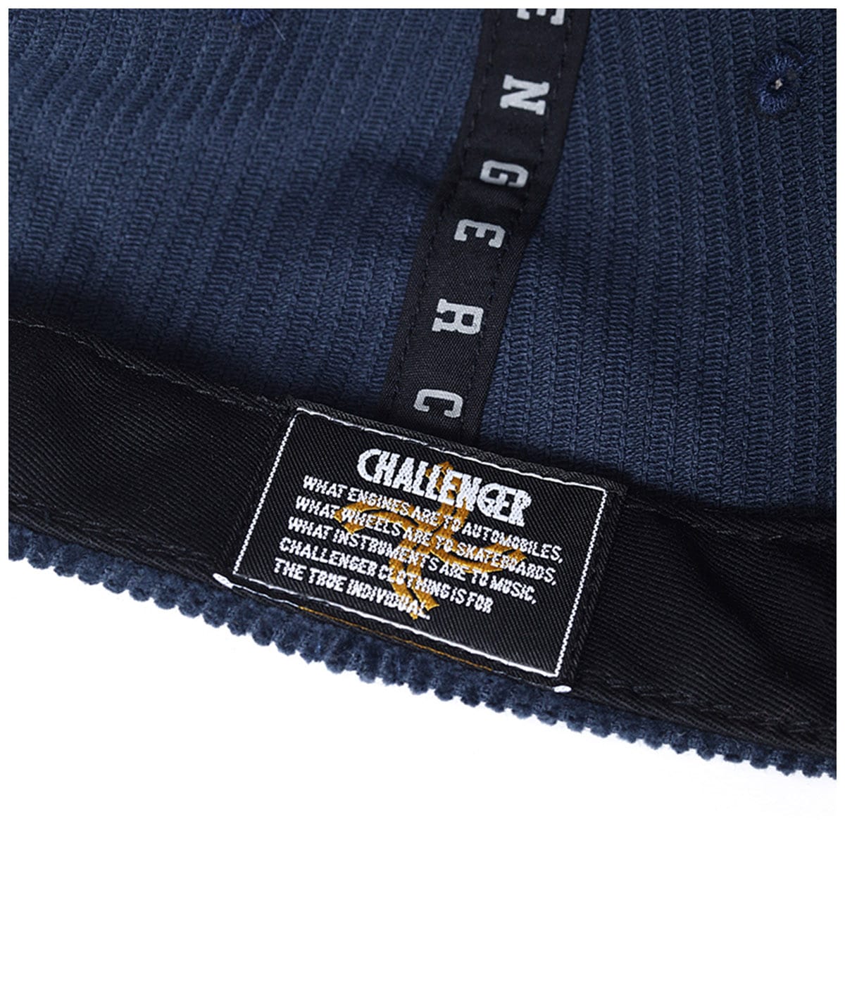 CORDUROY CAP【NAVY】｜CHALLENGER｜MELTING POT（正規取扱店・通販）