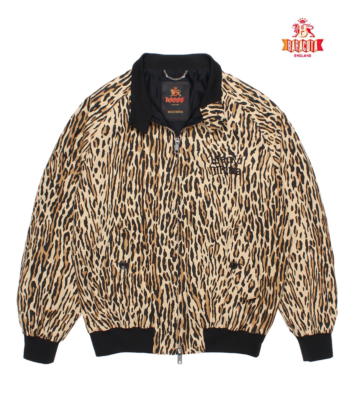 BARACUTA / LEOPARD G9 HARRINGTON JACKET【BEIGE】