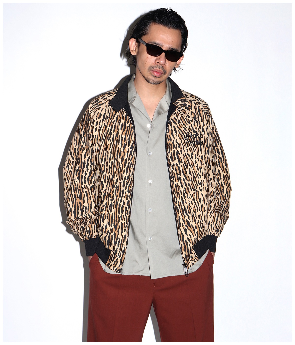 BARACUTA / LEOPARD G9 HARRINGTON JACKET【BEIGE】