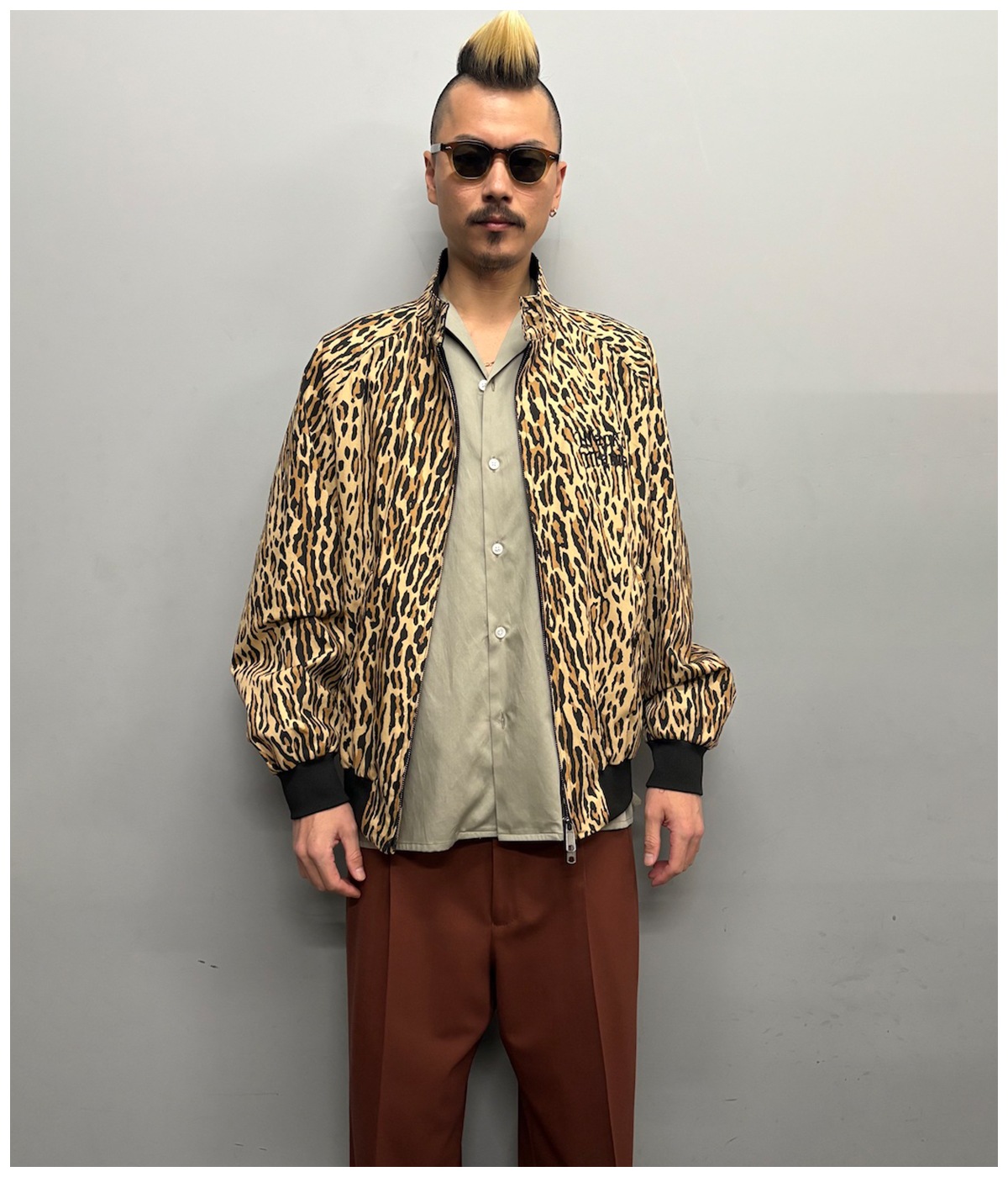 BARACUTA / LEOPARD G9 HARRINGTON JACKET【BEIGE】