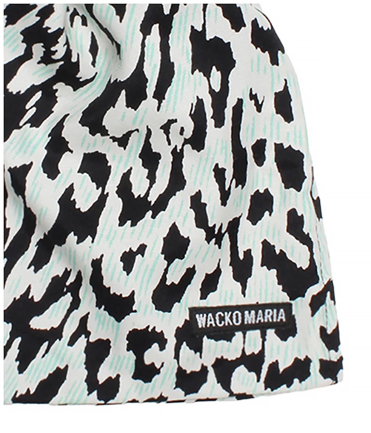 LEOPARD DRAWSTRING BAG【IVORY】｜WACKO MARIA｜MELTING POT（正規