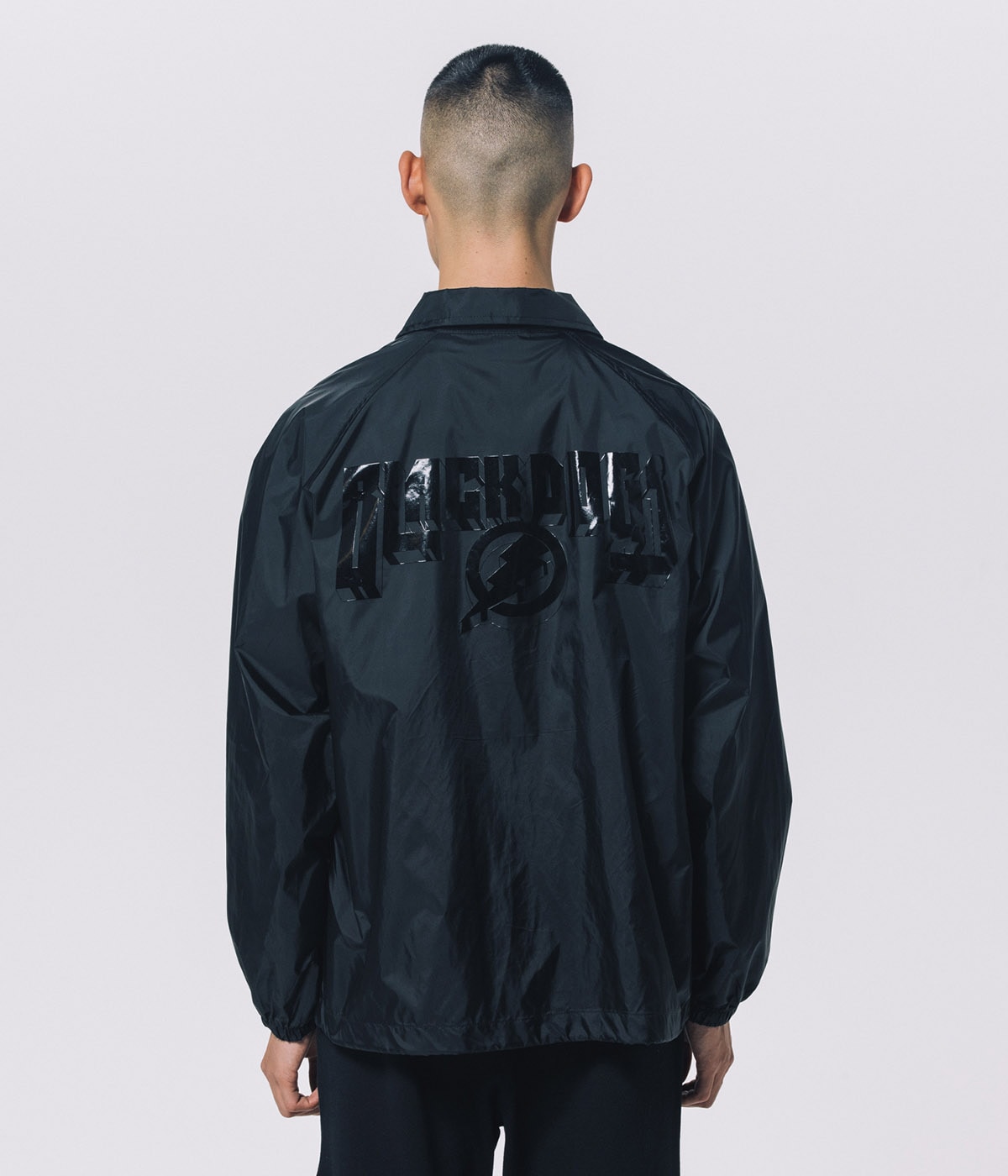 B.D.B COACH JACKET【BLACK/BLACK】