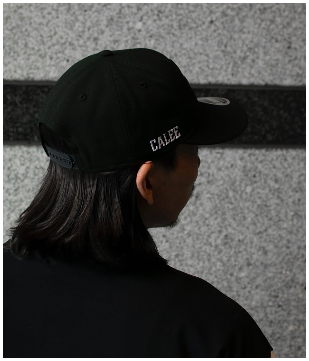 NEWERA®︎ CALEE NT LOGO BASEBALL CAP -EXCLUSIVE-【BLACK】｜CALEE