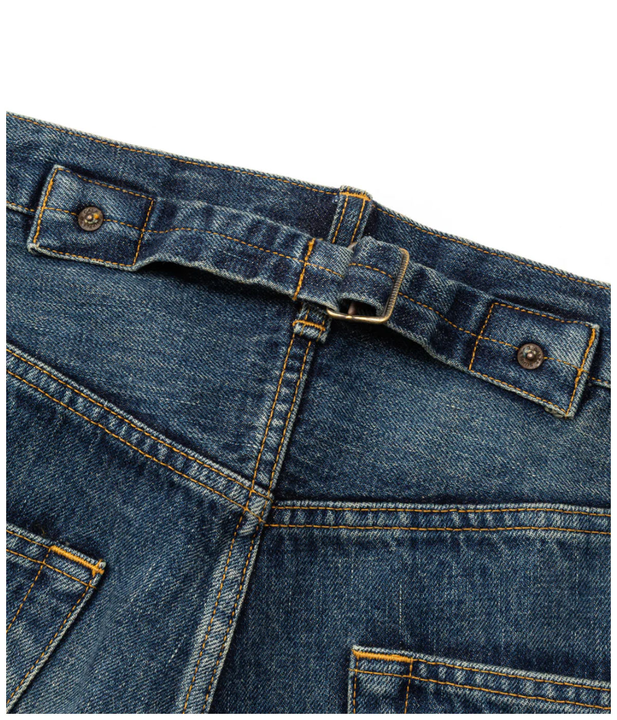 VINTAGE REPRODUCT DENIM PANTS -USED- 【USED INDIGO BLUE】