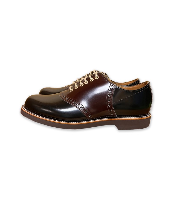 SADDLE - SHOES (REGAL×GLAD HAND)<br>【BLACK×BROWN】