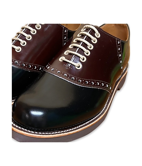 SADDLE - SHOES (REGAL×GLAD HAND)<br>【BLACK×BROWN】