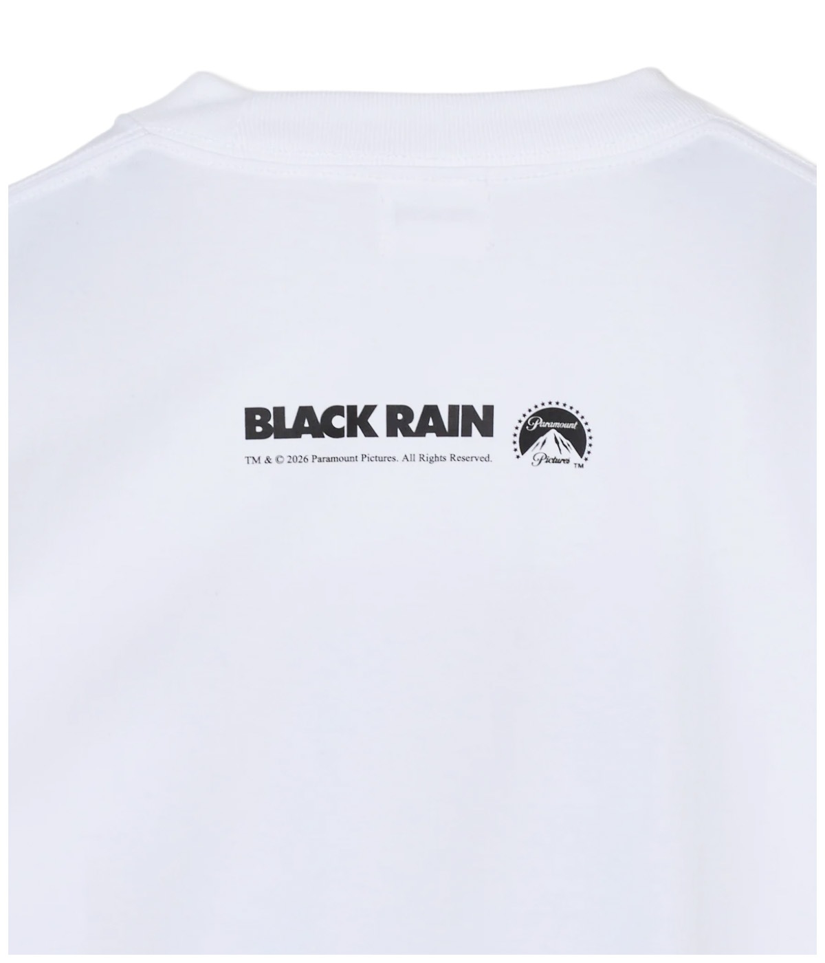 『Black Rain』tee uno【WHITE】