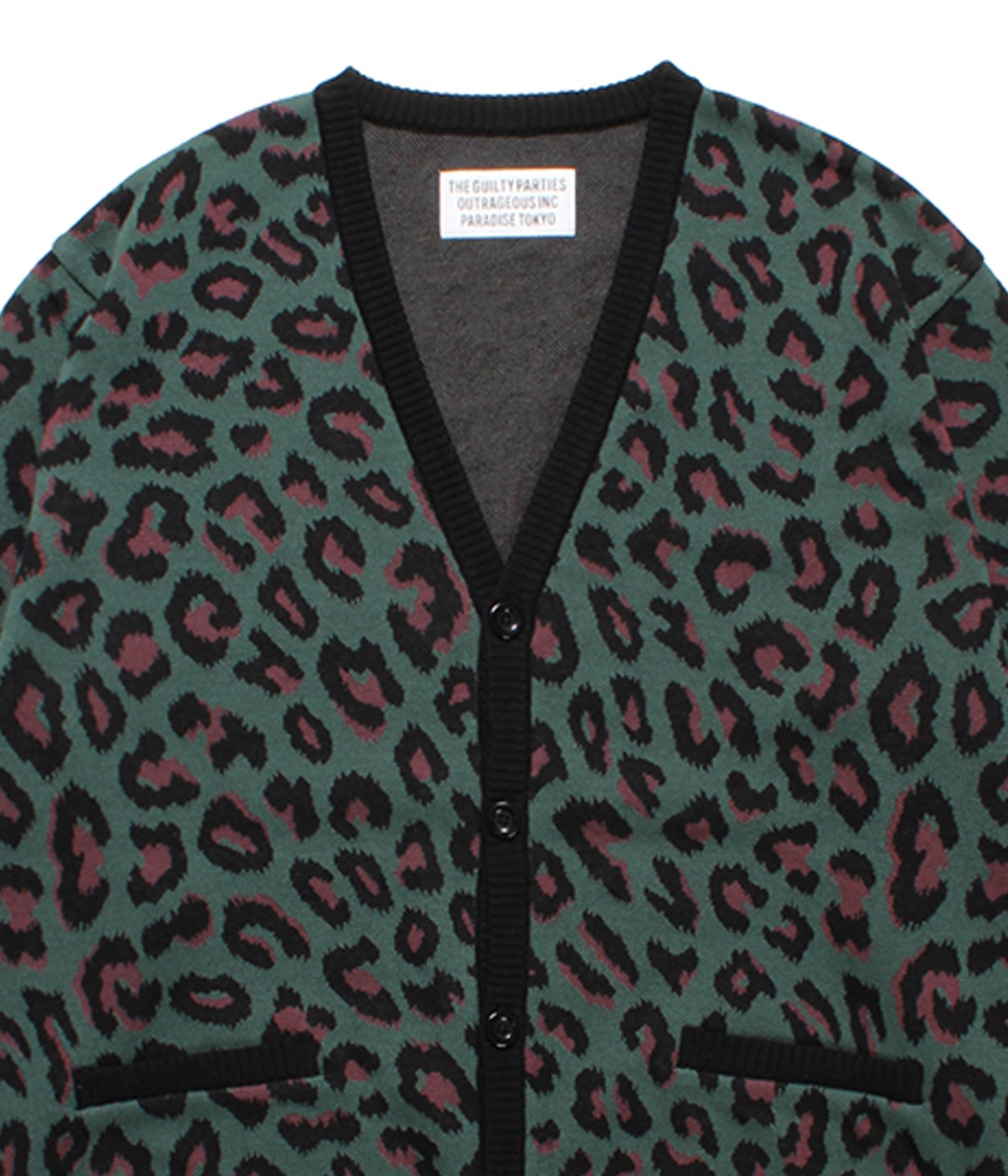 25SS 未開封 ワコマリア カーディガン JACQUARD CARDIGAN 25SS 未開封 ワコマリア カーディガン JACQUARD CARDIGAN