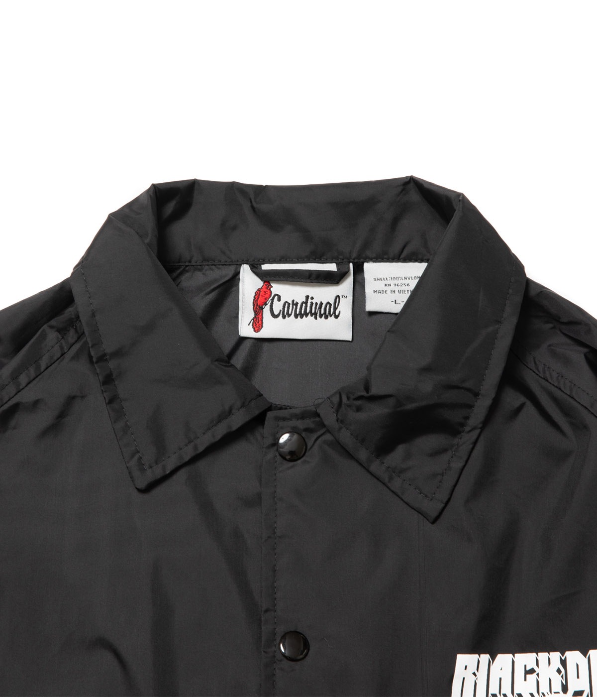 B.D.B COACH JACKET【BLACK/WHITE】