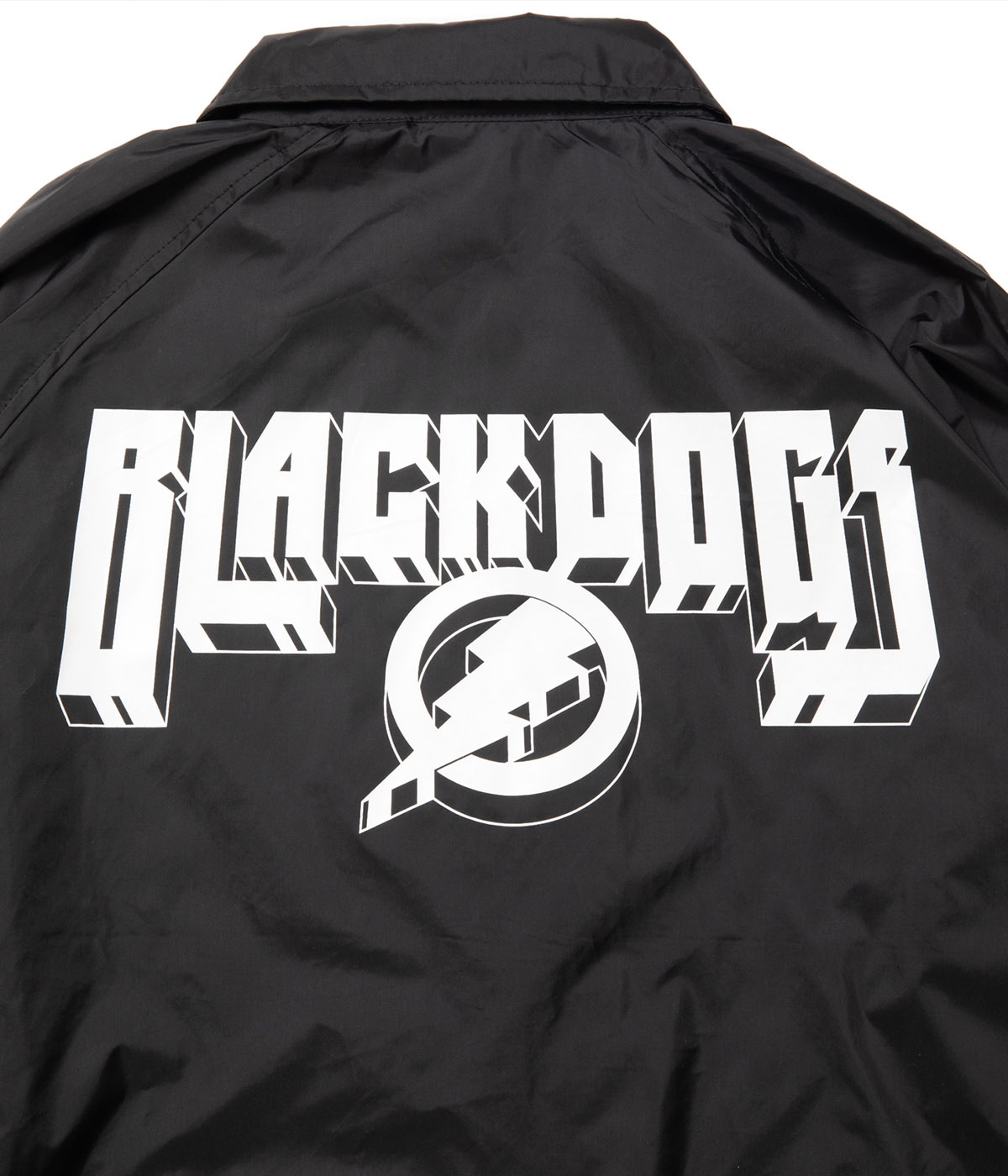B.D.B COACH JACKET【BLACK/WHITE】