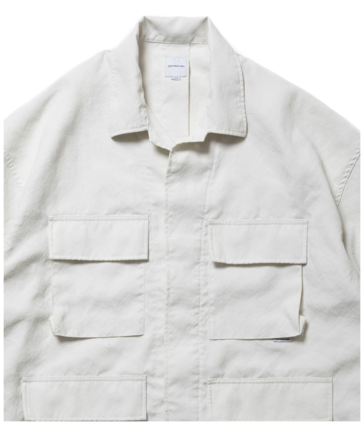 Polyester Canvas BDU Jacket【OFF IVORY】｜COOTIE PRODUCTIONS