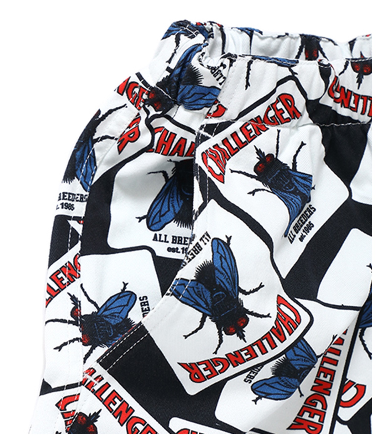 FLY COTTON TWILL SHORTS【BLACK】