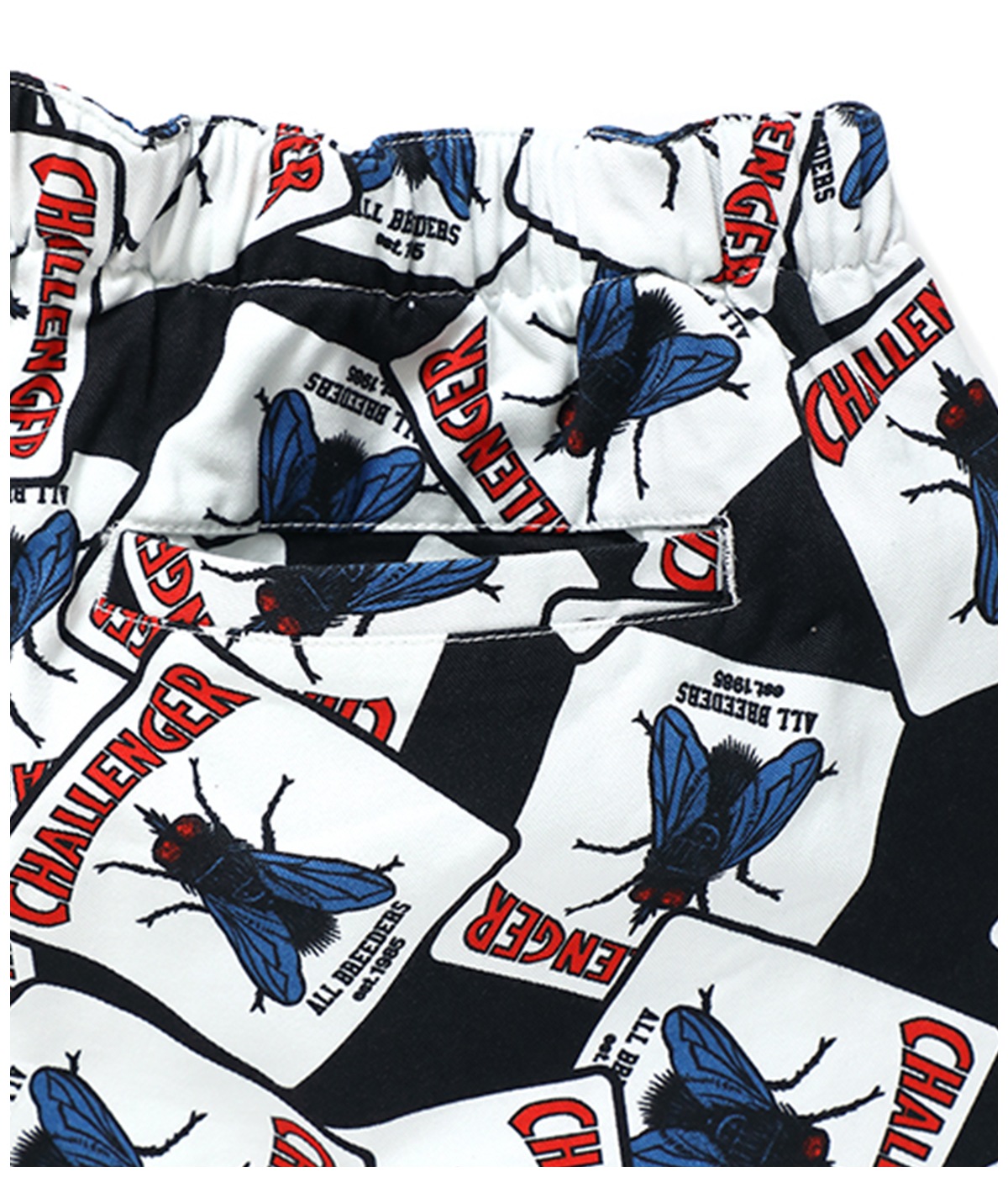 FLY COTTON TWILL SHORTS【BLACK】