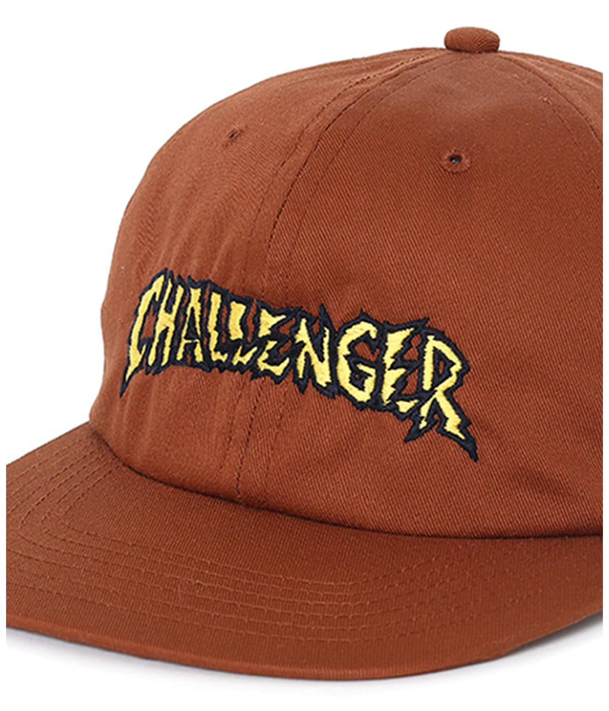 CHALLENGER CRUSH LOGO CAP BROWN CHALLENGER  