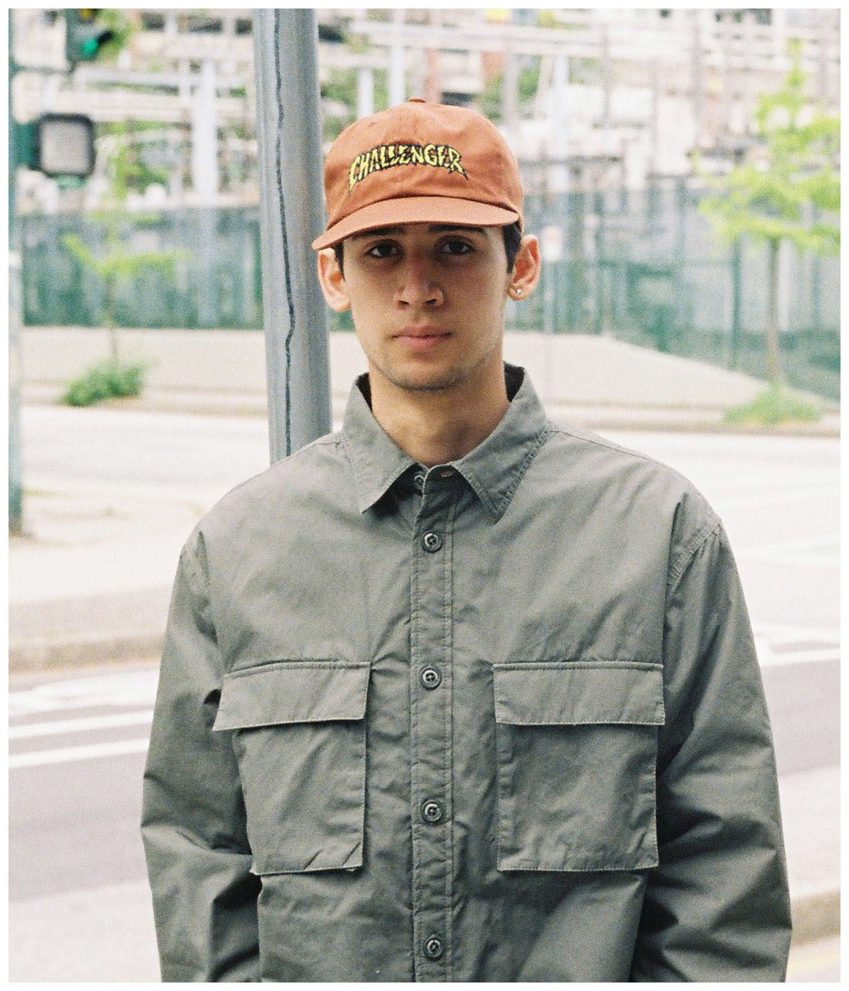 CRUSH LOGO CAP【BROWN】｜CHALLENGER｜MELTING POT（正規取扱店・通販）