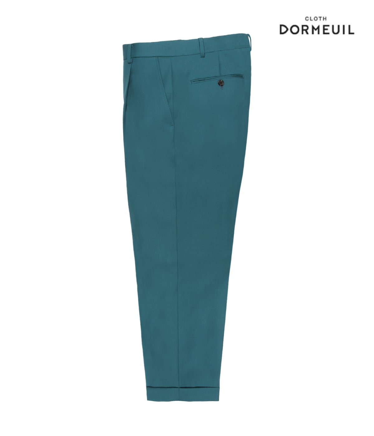 DORMEUIL / PLEATED TROUSERS (TYPE-1)【TURQUOISE】｜WACKO MARIA