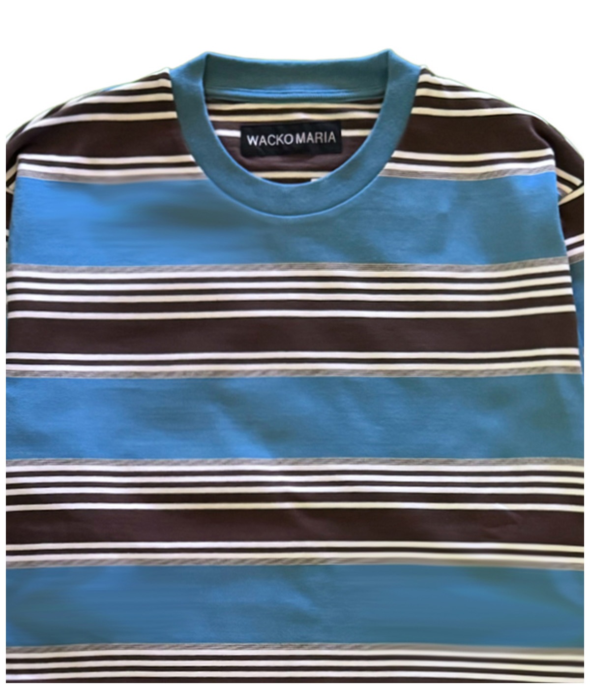 STRIPED LONG SLEEVE T-SHIRT (TYPE-3)【BLUE】