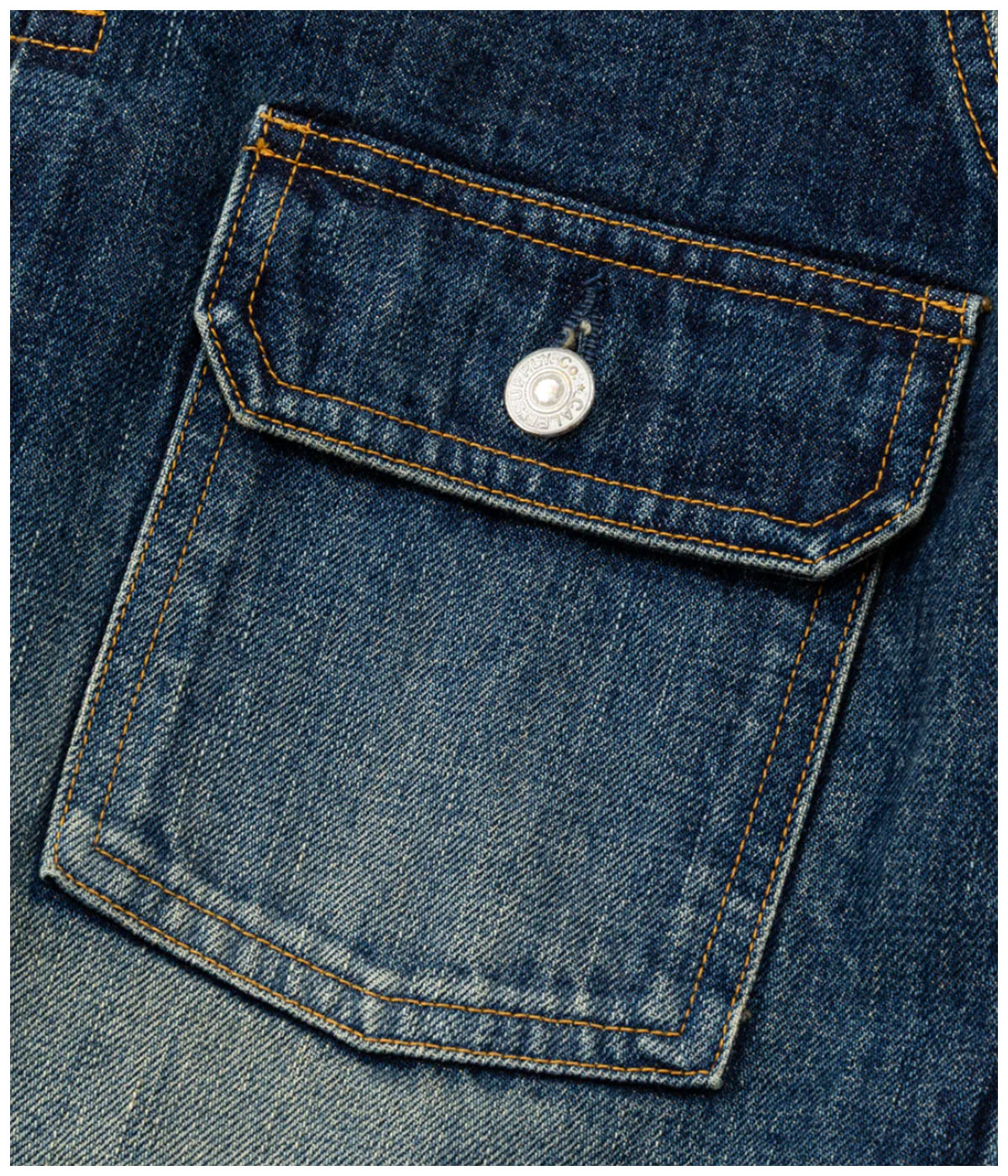 1st TYPE DENIM JACKET -USED- 【USED INDIGO BLUE】