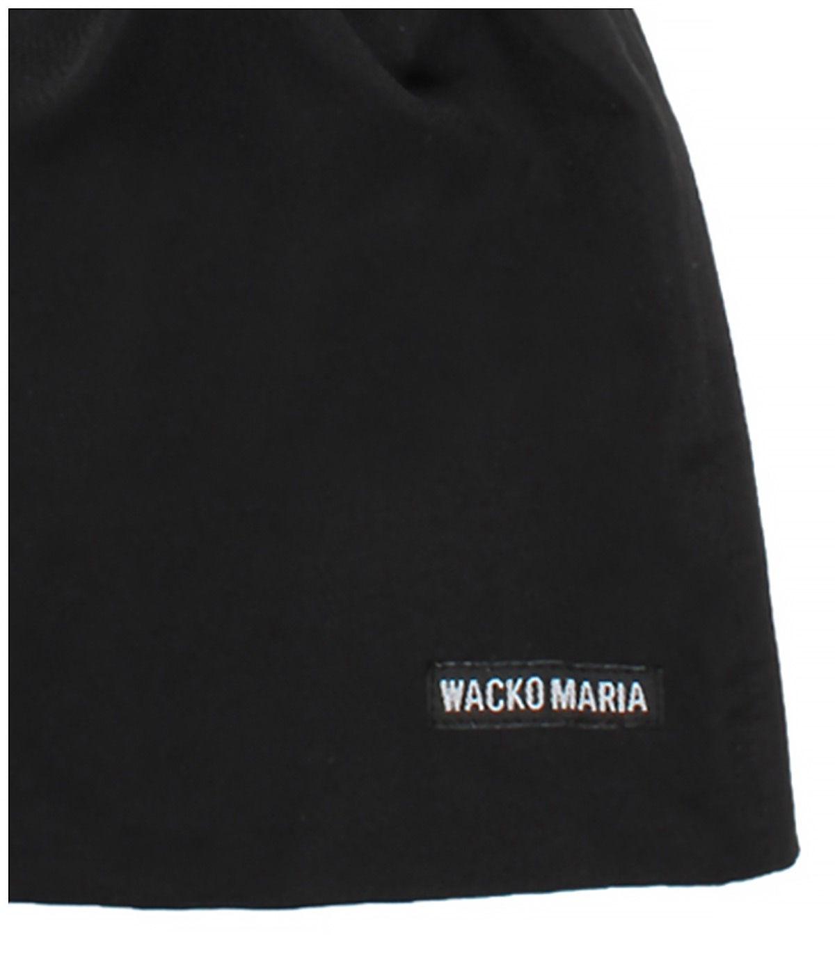 DRAWSTRING BAG【BLACK】｜WACKO MARIA｜MELTING POT（正規取扱店・通販）