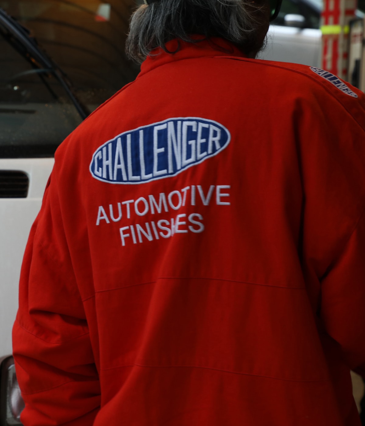 ジャケット・アウター CHALLENGER national racing jacket CHALLENGER / NATIONAL RACING JACKET -Black-