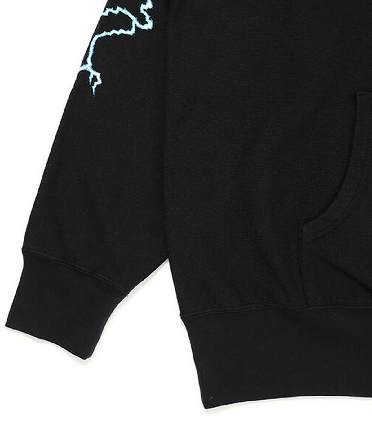 THUNDER WOLF HOODIE【BLACK】｜CHALLENGER｜MELTING POT（正規取扱店