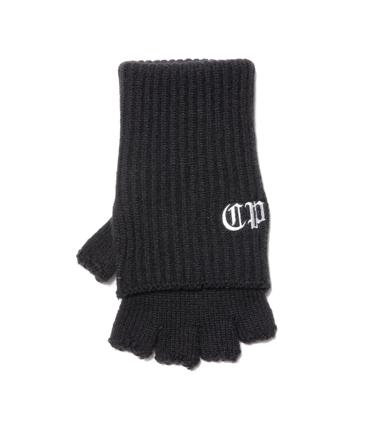 小物 cootie Lowgauge Fingerless Knit Glove Lowgauge Fingerless Knit Glove【BLACK】｜COOTIE PRODUCTIONS
