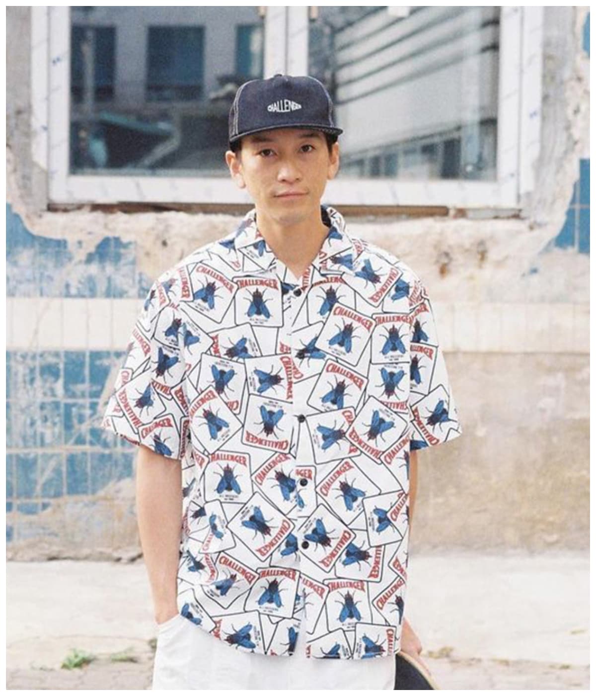 トップス challenger S/S FLY SHIRT S/S FLY SHIRT【BLACK】｜CHALLENGER｜MELTING POT（正規取扱店・通販）