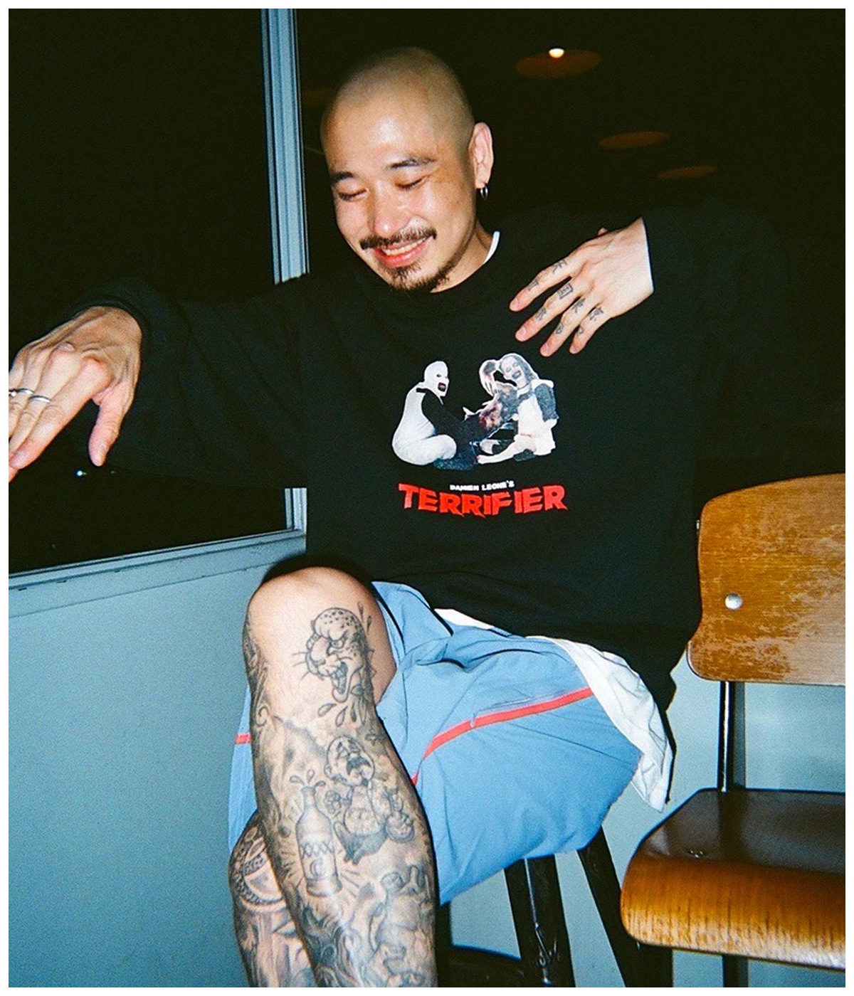 TERRIFIER / HEAVY WEIGHT SWEAT SHIRT (TYPE-3)【BLACK】｜WACKO