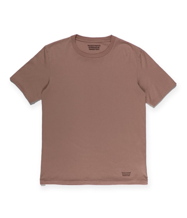 3 PACK CREW NECK COLOR T-SHIRT【MINT/YELLO/BROWN】