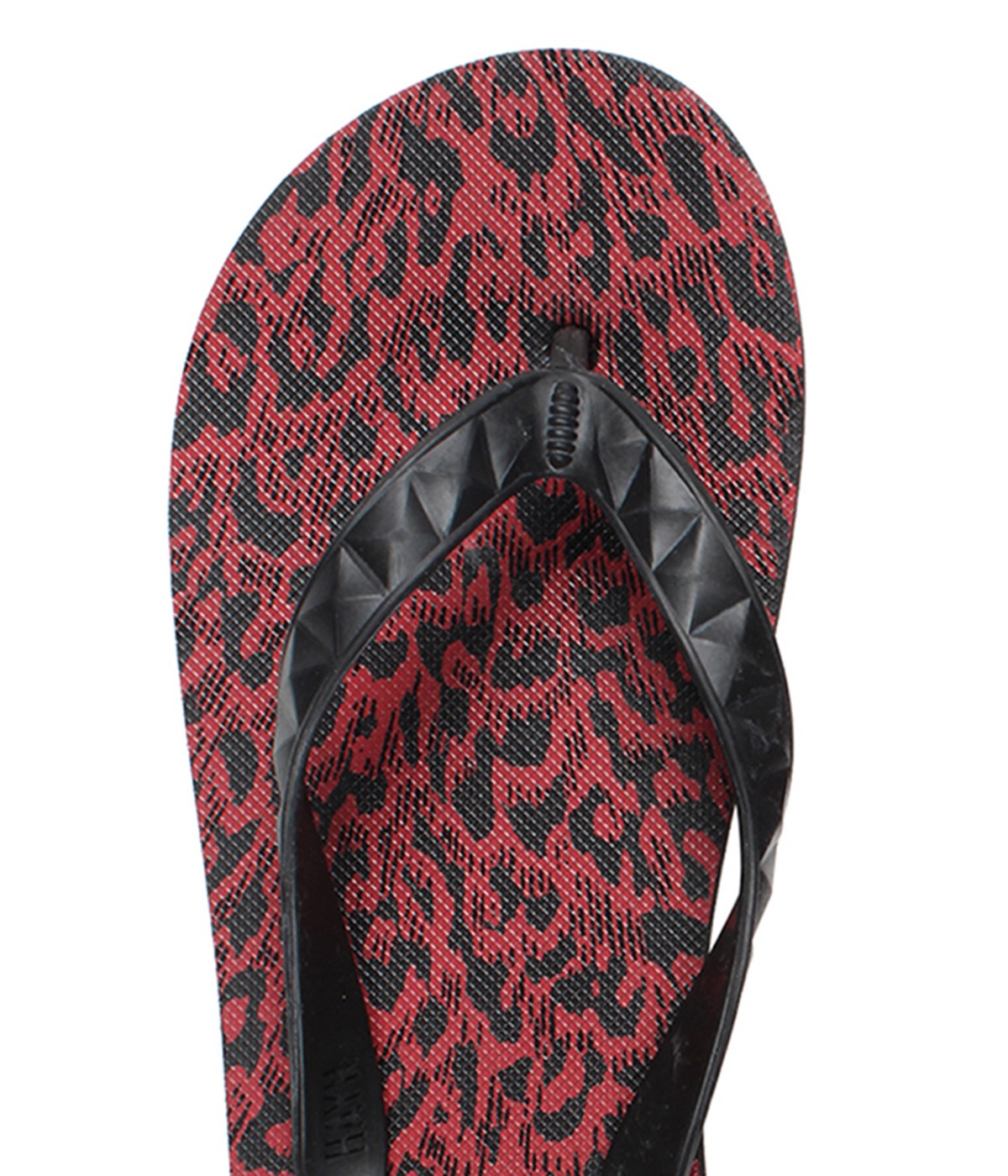HAYN / LEOPARD BEACH SANDALS【RED】｜WACKO MARIA｜MELTING POT
