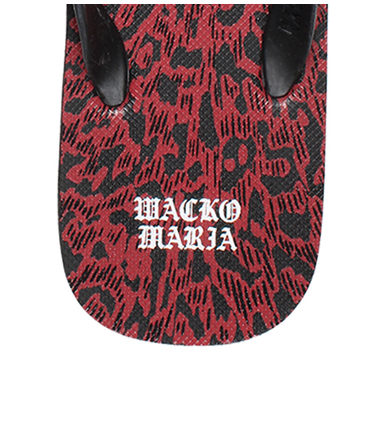 HAYN / LEOPARD BEACH SANDALS【RED】｜WACKO MARIA｜MELTING POT