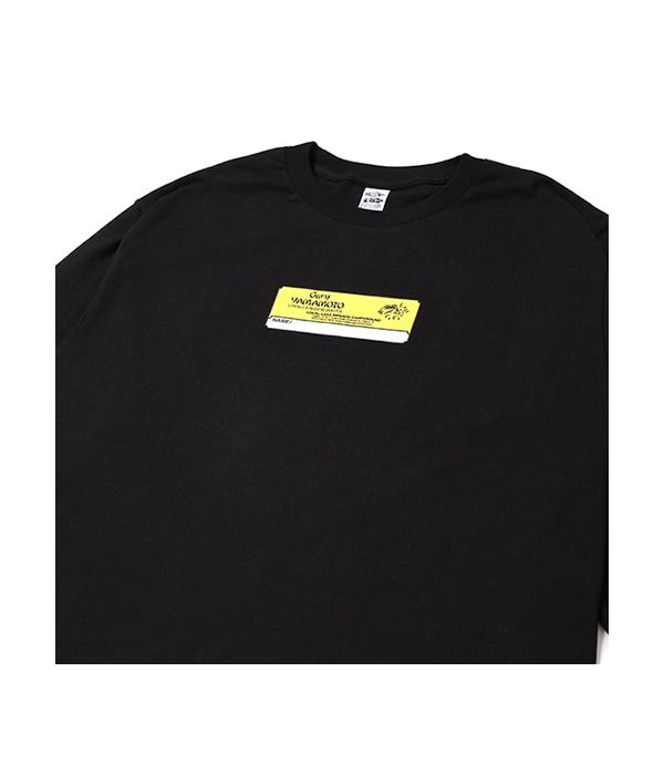 xGary YAMAMOTO L/S NAME TEE【BLACK】｜CHALLENGER｜MELTING POT