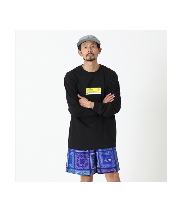 xGary YAMAMOTO L/S NAME TEE【BLACK】｜CHALLENGER｜MELTING POT