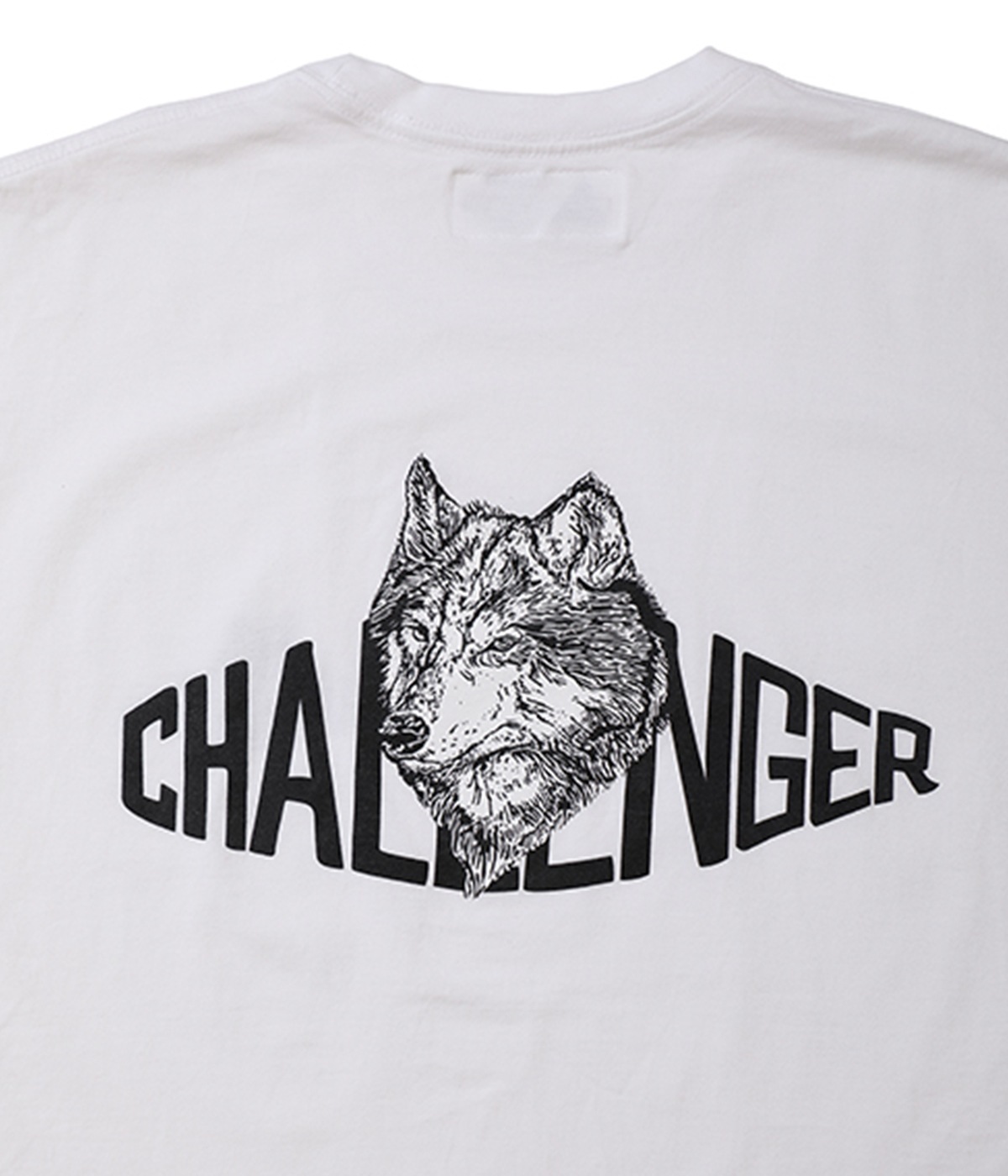 WOLF LOGO TEE【WHITE】｜CHALLENGER｜MELTING POT（正規取扱店・通販）