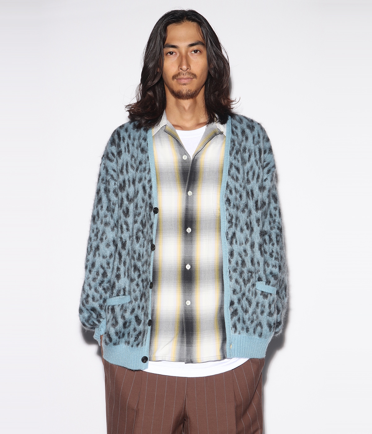 kinema check pajamas shirt オンブレ チェックシャツ