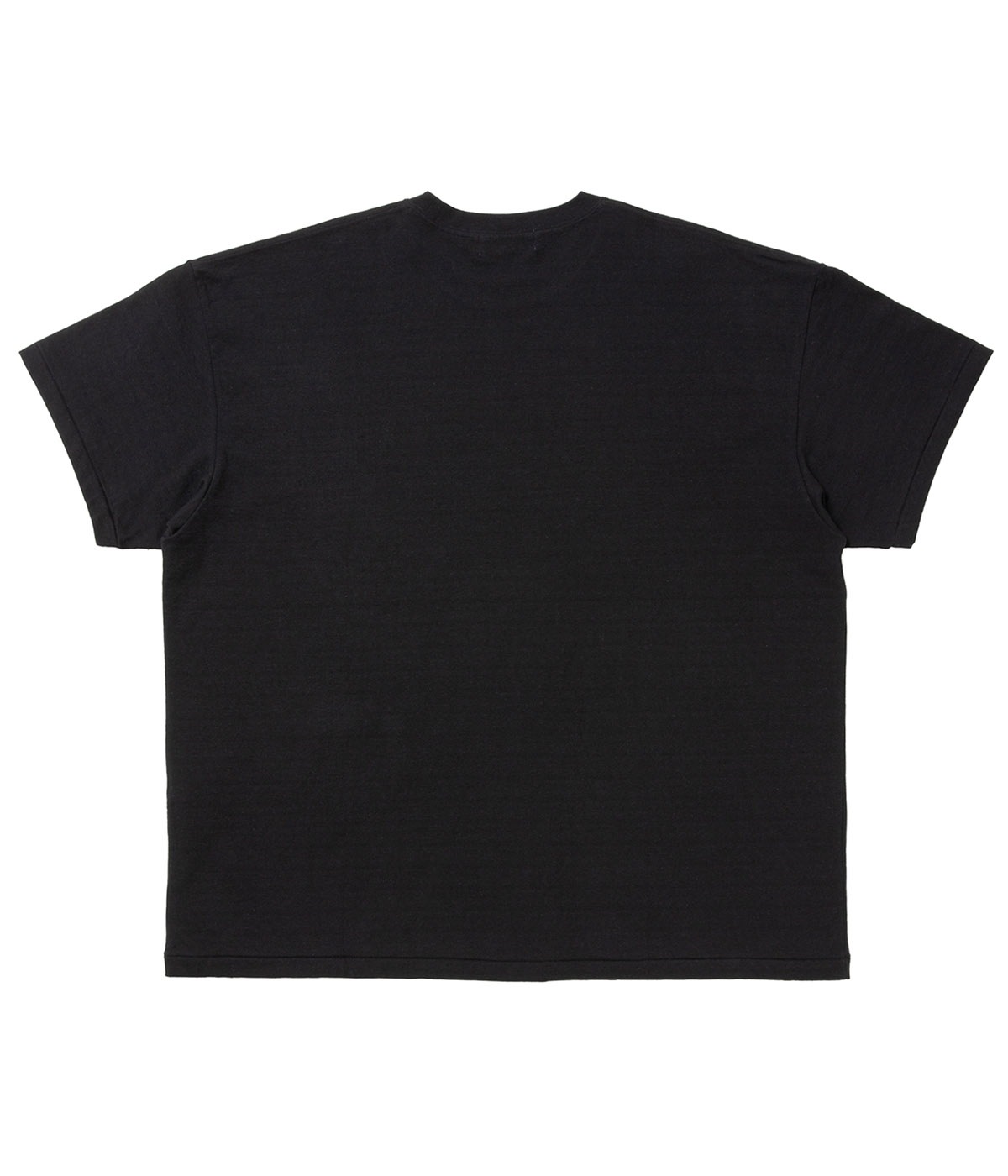Raffy Pleated Jersey S/S Tee【BLACK】
