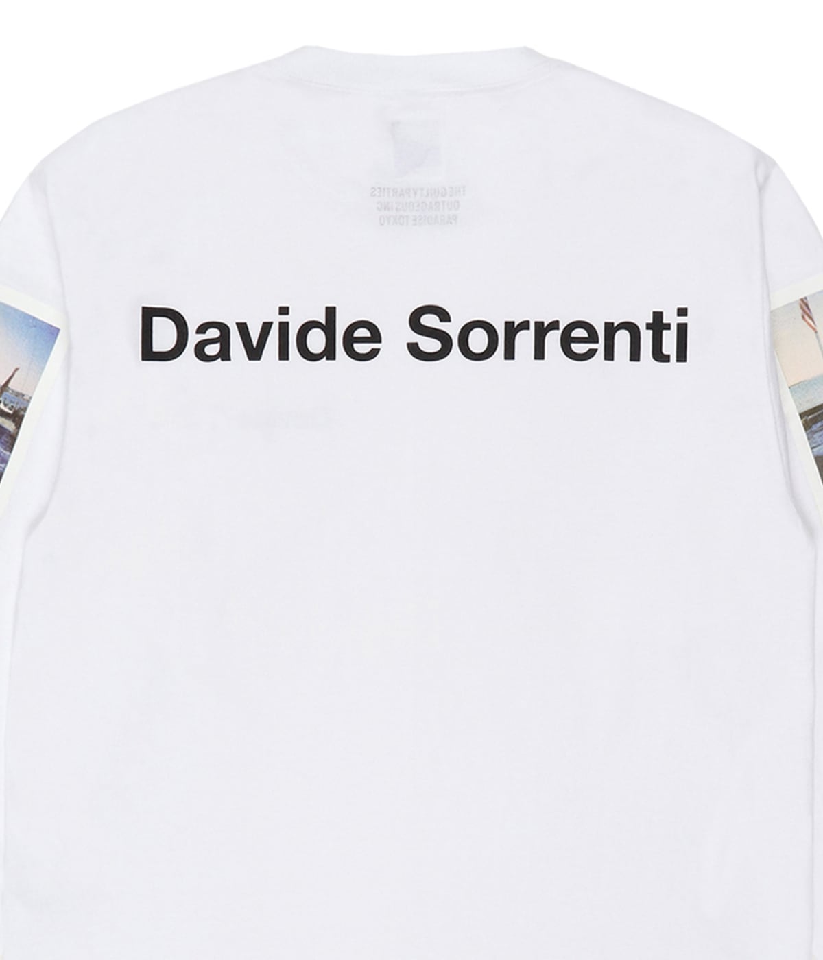 DAVIDE SORRENTI / CREW NECK LONG SLEEVE T-SHIRT【WHITE】｜WACKO